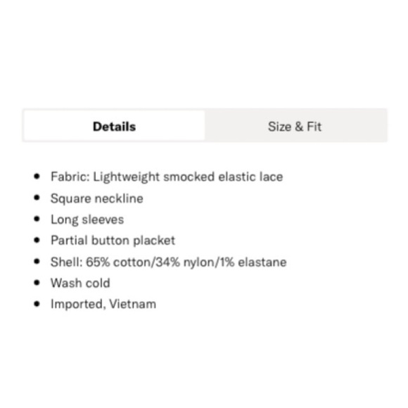 Free People Confection Top - Evening Cream - NWT - S - Picture 15 of 16